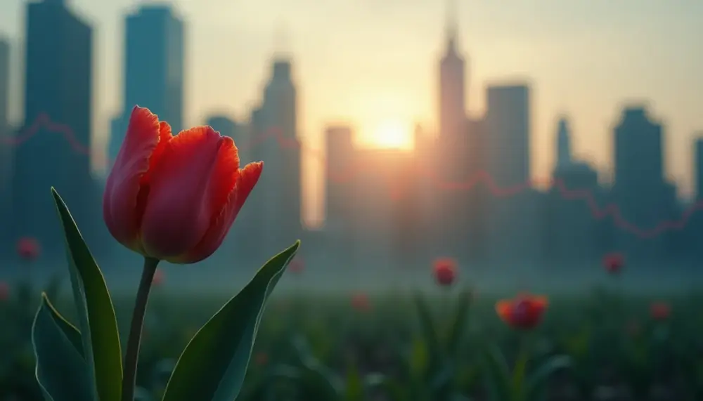 Bitcoin-Kursrückgang: Experten warnen vor Entschuldungskrise und vergleichen mit Tulpenblase