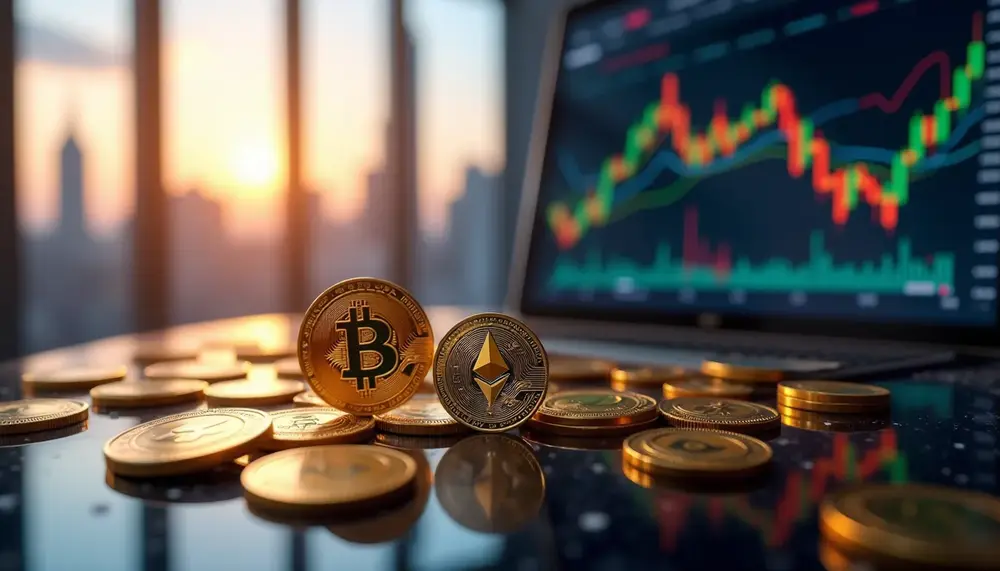 Kryptokurse am Sonntag: Bitcoin und Ethereum fallen, Ethereum Classic stark im Plus