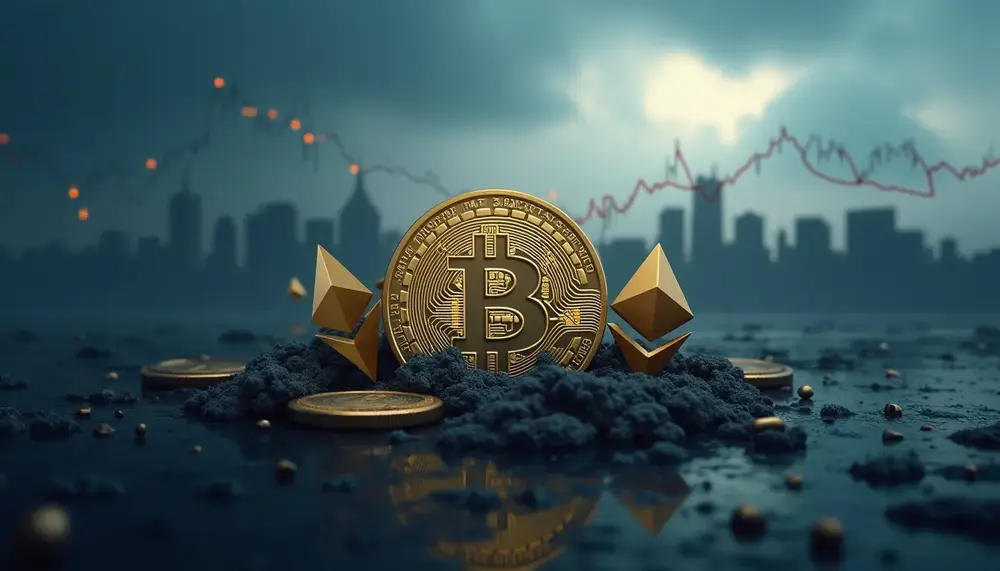 Kryptomarkt im Rückgang: Bitcoin, Ethereum und Ripple verlieren an Wert