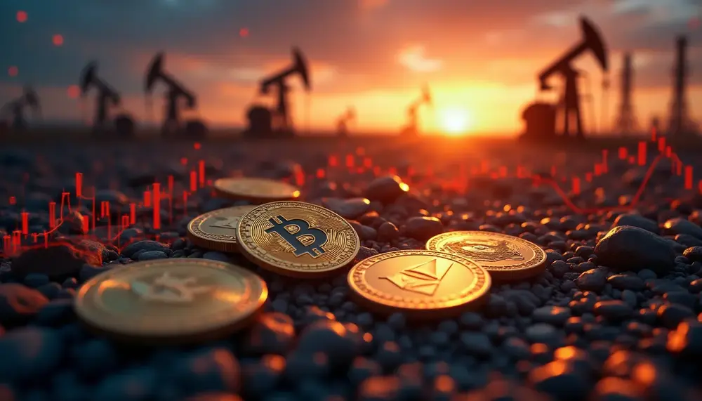 Kryptomarkt unter Druck: BTC, ETH und XRP fallen nach Fed-Zinsentscheid und Öl-Rallye